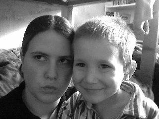 Mon ptit frere et mwa