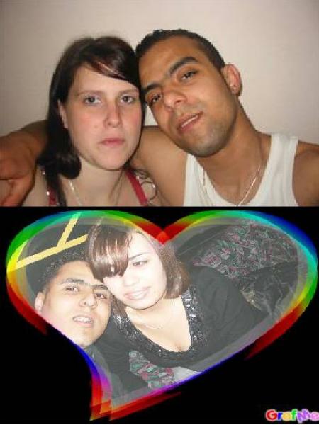 Mon futur mari et mwa avec son frere Ayoub et sa futur femme Sabrina